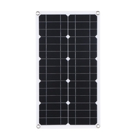 Panneau solaire flexible 50W DC 9V / 18V avec kit de contrôleur d