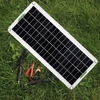 Panneau solaire flexible de panneau solaire polycristal 30W pour la voiture de camping voyageant l