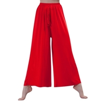 Pantalon à jambe large pour femme,  cordon de serrage,  pantalon de danse évasé en vrac,  pantalon femme,  séance d