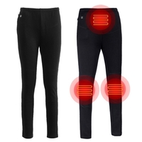 Pantalon chauffant USB pour femmes Rechargeable Slim Pantalon chauffant épais et épaississant