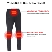 Pantalon chauffant USB pour femmes Rechargeable Slim Pantalon chauffant épais et épaississant