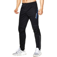 Pantalon de cyclisme chaud imperméable pour hommes polaire thermique coupe-vent hiver vélo équitation course pantalon de sport