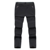 Pantalon de randonnée pour homme polaire amovible imperméable coupe-vent pantalon de montagne avec poches zippées camping en plein air pêche hiver