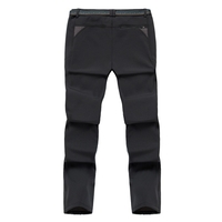 Pantalon de randonnée pour homme polaire amovible imperméable coupe-vent pantalon de montagne avec poches zippées camping en plein air pêche hiver