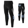 Pantalon de vélo de cyclisme pour hommes 4D rembourré long collants de compression de vélo pantalon respirant
