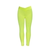 Pantalon de yoga sans couture de couleur unie pour femme