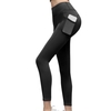 Pantalon de Yoga taille haute pour femmes avec Leggings Super extensibles de poche pour la course d