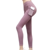 Pantalon de Yoga taille haute pour femmes avec Leggings Super extensibles de poche pour la course d