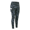 Pantalons de sport pour femmes Leggings de yoga Imprimé camouflage Taille haute Poche Running Gym Fitness Pantalons Sportswear
