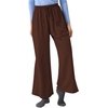 Pantalons de survêtement de yoga en coton pour femmes Pantalons de jogging à jambes larges avec cordon de serrage Pantalon de fitness en vrac pour entraînement avec poches