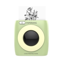 PAPERANG Imprimante de Poche BT Imprimante sans Fil Imprimante Thermique Portable 300dpi pour Photo Image Reçu Mémo Note Étiquette Autocollant Compatible avec Android iOS Windows Mac