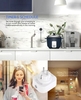 Paquet de 2 mini prise intelligente EU Plug AC100-240V 10A Télécommande Interrupteur de synchronisation intelligent compatible avec Alexa / Google Assistant / Blanc