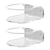 Paquet de 2 supports de montage mural en acrylique compatibles avec Meshforce M7 Tri-Band,  transparent