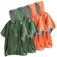 Paquet de 4 poncho de pluie d