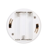 Paquet de 6 LED sous la lampe de rondelle de lampe de Cabinet avec à télécommande