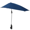 Parasol de pêche réglable de parapluie de parasol pliant portatif avec la pince universelle