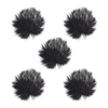 Pare-brise en microfibre pour pare-brise en plein air Microphone anti-vent à micro-cravate Mini-revers,  5 pièces