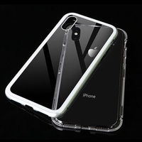 Pare-chocs de téléphone bordé de métal noir pour Iphone 7