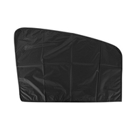 Pare-soleil de fenêtre de voiture magnétique noir Curtin Automobile pare-soleil Protection solaire UV Installation facile pour l