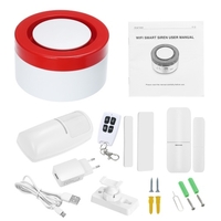 Passerelle WIFI sans fil 433 MHz et sirène 2 en 1