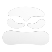Patchs faciaux Tampons anti-rides pour le front Rides Pieds de corbeau Cou Traitement anti-rides Correctifs anti-rides lissants en silicone pour le soin de la peau du visage