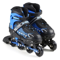 Patins à roues alignées réglables Patins de fitness extérieurs intérieurs pour enfants garçons filles