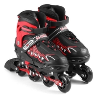 Patins à roues alignées réglables Patins de fitness extérieurs intérieurs pour enfants garçons filles