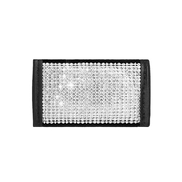 Épaulière de ceinture de sécurité en cuir avec diamants en cristal Bling épaulette pour femme
