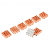 PCCOOLER Cooling Copper Refroidisseur de chaleur pour VGA GPU DDR DDR2 DDR3 DDR4 RAM Mémoire IC Chipset Cooling 8pcs / Set