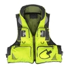 Pêche professionnelle Polyester Sécurité adulte Gilet de sauvetage Gilet de sauvetage Natation nautique dérivantes