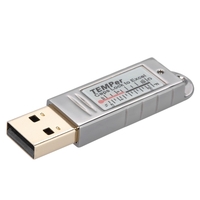 PCsensor USB Thermomètre Hygromètre Capteur de Température Enregistreur de Données Enregistreur pour PC Portable Argent