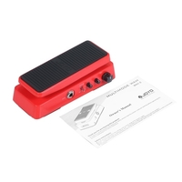 Pédale à effet de guitare électrique 2-en-1 avec tons et volumes réglables Pédale Wah-Wah
