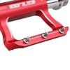 Pédales de bicyclette de vélo en aluminium de vélo de vélo scellées par commande numérique soutenant la plate-forme plate de pédales antidérapantes de vélo