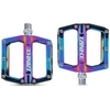 Pédales de vélo pédales de VTT en aluminium anti-silp pédale plate de vélo avec roulement scellé pour vélo de route de montagne VTT vélo pliant