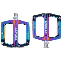 Pédales de vélo pédales de VTT en aluminium anti-silp pédale plate de vélo avec roulement scellé pour vélo de route de montagne VTT vélo pliant