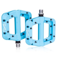 Pédales de vélo vtt Pédales de vélo de montagne antidérapantes Pédales plates de vélo de plate-forme 9/16 pouces