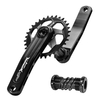 Pédalier de vélo de montagne 170mm ensemble de bras de manivelle de vélo vtt avec support inférieur et plateau 30T/32T/34T/36T/38T