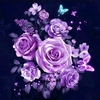 Peinture au diamant Peinture au diamant elfe violet 5D DIY