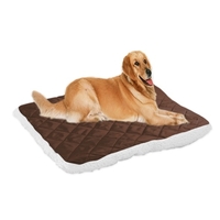 Peluche tapis pour animaux doux et confortable lit chaud chien chenil couverture de coussin de chiot fournitures pour animaux de compagnie