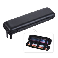 Pen Crayon PPT Pointer Titulaire Maquillage Brosse Sac EVA Dur Shell Case Papeterie Poche Boîte Noir