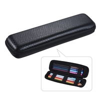 Pen Crayon PPT Pointer Titulaire Maquillage Brosse Sac EVA Dur Shell Case Papeterie Poche Boîte Noir