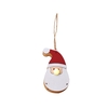 Pendentif poupée lumineuse en bois de Noël Santa Snowman Elk LED Light