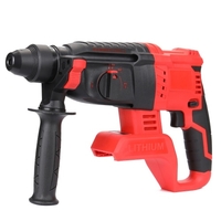 Perceuse à percussion sans fil multifonctionnelle au lithium rechargeable sans balai de qualité industrielle marteau électrique perceuse électrique à double usage
