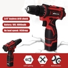 Perceuse électrique sans fil multifonctionnelle 18 V batterie au Lithium haute puissance perceuses à main rechargeables sans fil moteur de brosse maison bricolage outils électriques