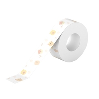 PeriPage 1 rouleau de papier pour étiquettes adhésives Motif mignon Ruban collant Papier d