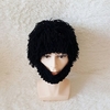 Perruque Barbe Chapeaux Hobo Mad Scientist Caveman Handmade Knit Hiver Chaud Chapeaux