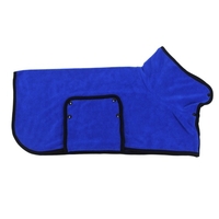 Pet Chien Chat Peignoir Serviette Chien Séchage Manteau Séchage Rapide