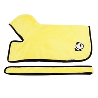 Pet Chien Chat Peignoir Serviette Chien Séchage Manteau Séchage Rapide