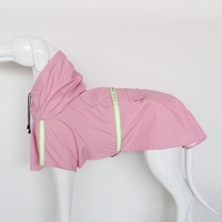Pet Dog Raincoat Adjustable Puppy Rain Jacket Coat Cloak Style Imperméable Vêtements Poncho Rainwear avec bande réfléchissante