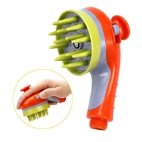 Pet Peignage Douche Pulvérisateur Eau Arroseur Brosse pour Chiens et Chats Pommeau De Douche De Toilettage À Main avec Aiguilles Douces